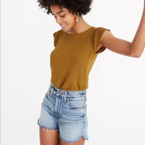 madewell perfect jean short